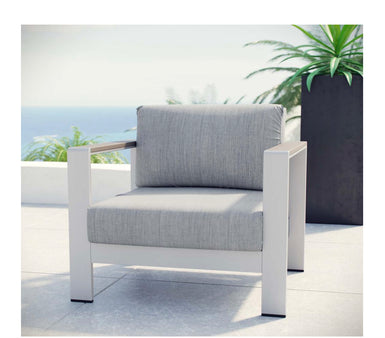 Outdoor Patio Aluminum Armchair