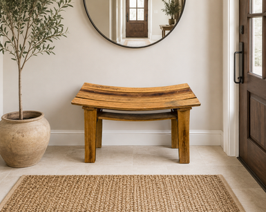 Inverted Stave Bench