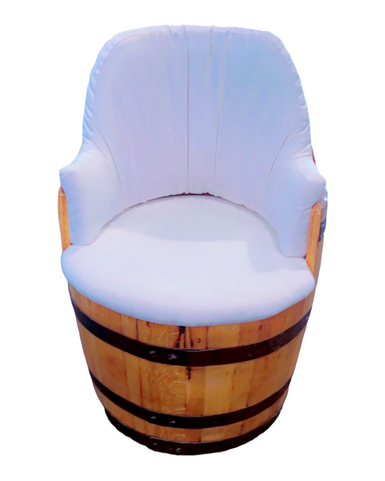 SunProof Upholstered Barrel Chair