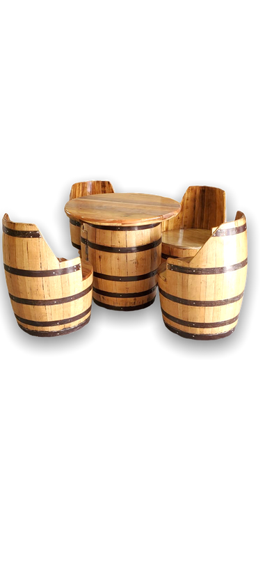 Classic Barrel Dining Set